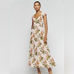 Reformation Myah Dress Milo - Size 2